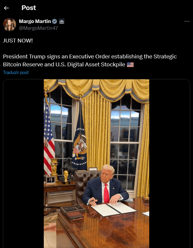 Trump’s Crypto Executive Order Sends Shockwaves Through the Market