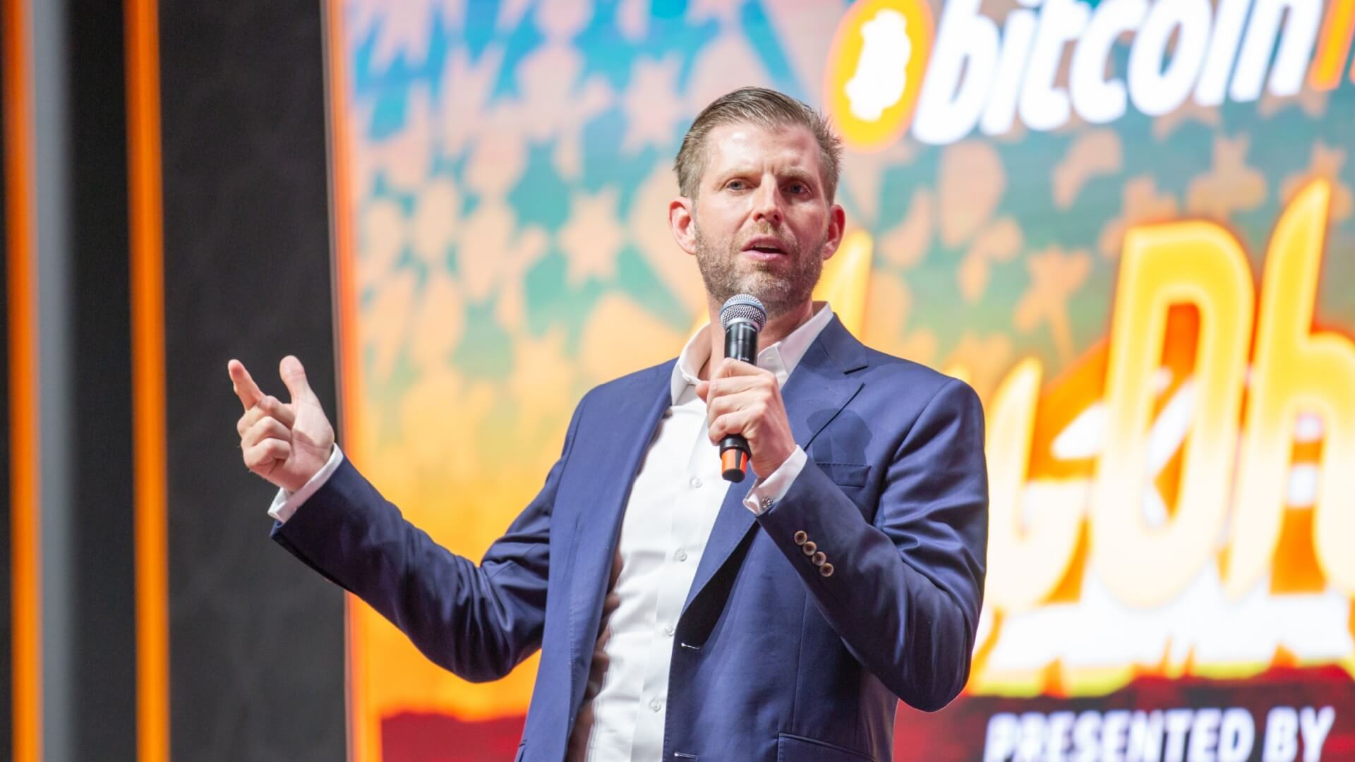 eric trump speaking